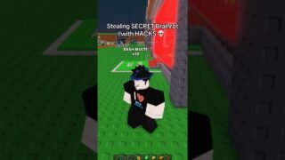 Stealing SECRET Brainrot with HACKS in Steal a Brainrot 💀 #stealabrainrot