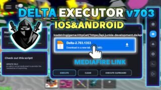 Delta Executor Mobile NEW Update (v2.703) | Download & Install Best Roblox Executor (iOS & Android)