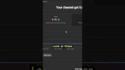 Results of Doing AI YouTube Channel for 24 Hours! #ai #aiytshorts #aiyoutubechannel