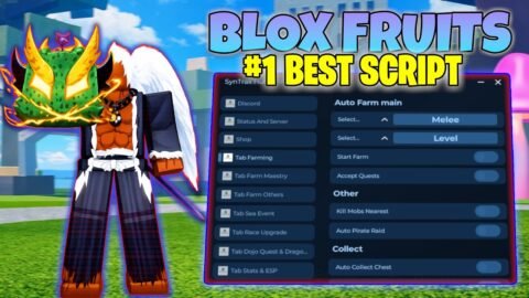 [NEW] Blox Fruits Script – Auto Farm, Auto Mastery, Raid, Sea Event, NO KEY