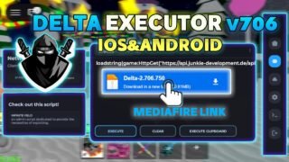 Delta Executor Mobile NEW Update (v2.706) | Download & Install Best Roblox Executor (iOS & Android)