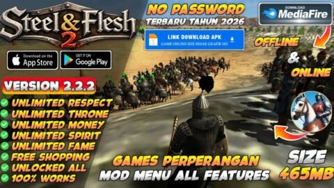 Steel And Flesh 2 Mod Apk v2.2.2 Terbaru 2025 – Unlimited Money & Unlock All Items