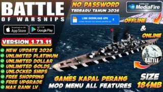 Battle Of Warships Mod Apk V1.73.11 Terbaru 2026 – Unlimited Money & Unlock All Ships