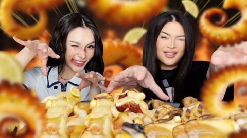 EAT อีส มารูอ้วย | EP.152 ปลาหมึกย่างแบบรวม กับพี่โมจิ แบบสับ ไหนสับ เราพูดเล่น ในคลิปจะกินกี่โมงดี