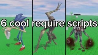 6 cool require scripts #roblox #script