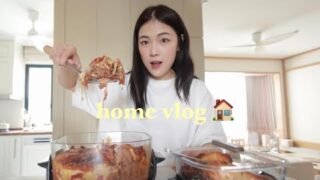 居家 vlog 🏠 回家过年真幸福与逗妈妈日常🥰 staycation记录生活｜ 跟我做更多的漂亮饭 👩🏻‍🍳🥘