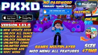 PK XD Mod Apk v1.83.0 New 2026 – Unlimited Money & Unlock All Skins