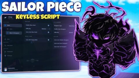 Sailor Piece Script NO KEY | Auto Farm, Auto Dungeon, Teleport + More!!