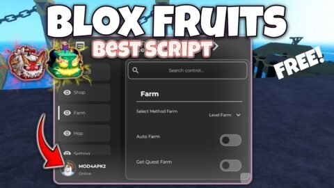 NEW Blox Fruits Script *NO KEY* – AUTO FARM, MASTERY FARM, AUTO RAID, DUNGEON, AUTO BOUNTY + MORE!