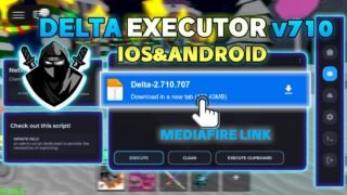 Delta Executor Mobile NEW Update (v2.710) | Download & Install Best Roblox Executor (iOS & Android)