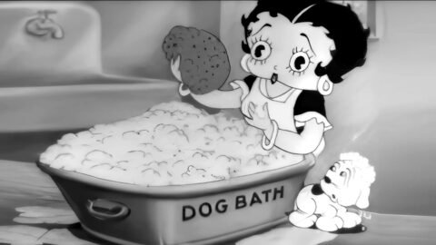 Betty Boop vs The Bath Time Disaster – A Little Soap and Water (1935) 🎬 – Refurbished Full Movie