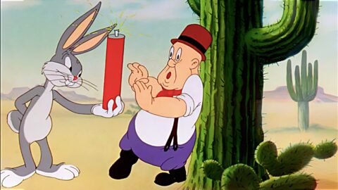 Bugs Bunny vs Elmer Fudd in the Desert – The Wacky Wabbit (1942) 🎬 – Refurbished Full Movie