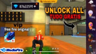 SAIU! UNLOCK ALL NOVA ATUALIZAÇÃO ENVIANDO PRESENTE (TUTORIAL ATUALIZADO UNLOCK ALL) PEGA RANK FF