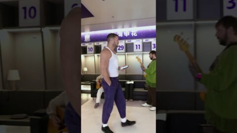 warming up in Shanghai