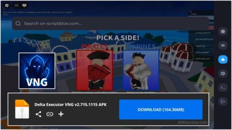 [New Update] Delta Executor VNG v715.1115 Android (Latest Version) | Roblox VN Executor 2026