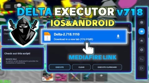 Delta Executor Mobile NEW Update (v2.718) | Download & Install Best Roblox Executor (iOS & Android)