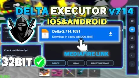 Delta Executor Mobile NEW Update (v2.714) | Download & Install Best Roblox Executor (iOS & Android)