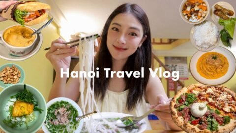 Hanoi Travel Vlog | 一个人来游越南啦 | 老城区探店与河内大停电？！ | Solo Diary | eng sub