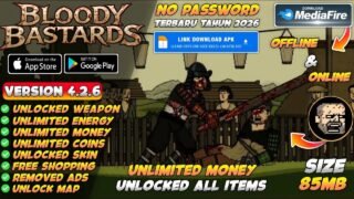 Bloody Bastards Mod Apk v4.2.6 Terbaru 2026 – Unlimited Money & Unlock All Skins