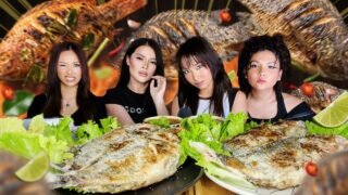 EAT อีส มารูอ้วย | EP.156 ปลาเผาคนละตัว สามสาวดรีมแกลตกตายิ่งกว่านางสิบสอง ตะลึง ไม่กลัวกันเลยหรอพี่