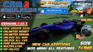 Car Simulator 2 Mod Apk v1.61.7 Terbaru 2026 – Unlimited Everything & Unlocked All Cars