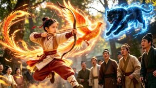 🏹ยายใจร้ายบังคับแม่แต่งงานใหม่ ลูกน้อยมีพลังยิงธนูทำทุกคนตะลึง: ใครกล้าทำแม่ฉัน!💪❤️#drama