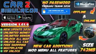 Car Simulator 2 Mod Apk v1.61.9 New 2026 – Unlimited Money & Unlock All Cars