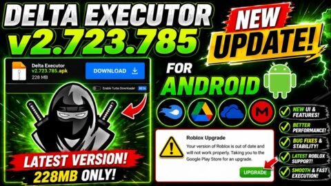 [New Update] Delta Executor v2.723.785 For Android | Official Delta Exploits Tool For Roblox