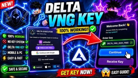 Delta VNG Key | How To Get Delta Executor VNG Key [For Vietnam Users] | Roblox VNG (New Update 2026)