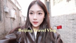 Beijing Solo Travel Vlog | 一个人在北京旅游 | 豆汁初体验?! 🇨🇳✈️ | eng sub