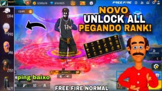 COMO BAIXAR e USAR UNLOCK ALL NO FREE FIRE E LIBERAR TODAS SKIN – ENVIANDO PRESENTE – PEGA RANK ✅