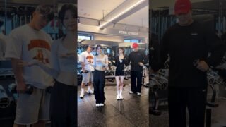 이 춤…운동 많이 된다 with @GYMJONGKOOK 🏋️‍♀️