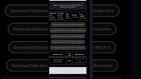Delta Executor v724.735 Android (New Update) | Roblox Executor | Delta Exploit [Latest Version 2026]
