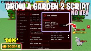 [OP] Grow A Garden 2 Script | Pet Finder , Auto Steal , Auto Harvest , Auto Collect Seeds (No Key)