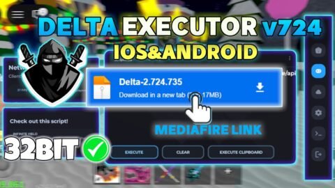 Delta Executor Mobile NEW Update (v2.724) | Download & Install Best Roblox Executor (iOS & Android)