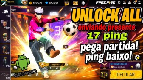 SAIU! UNLOCK ALL NOVA ATUALIZAÇÃO ENVIANDO PRESENTE (TUTORIAL ATUALIZADO UNLOCK ALL)PEGA RANK- OB54