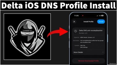 Delta Executor iOS DNS Profile Anti-Revoke/Anti-Blacklist | Delta iOS DNS Profile Download & Install