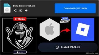 [v727.1204] Delta Executor iOS iPA (New Update) For iPhone/iPad | Roblox iOS Executor Latest Version