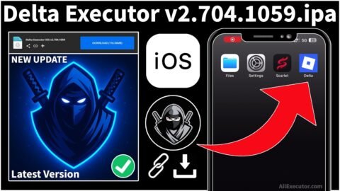 [Update] Delta Executor iOS v704.1059.ipa For iPhone & iPad | Latest Delta iOS Exploits 2.0 (2026)