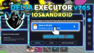 Delta Executor Mobile NEW Update (v2.705) | Download & Install Best Roblox Executor (iOS & Android)