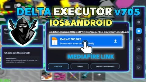 Delta Executor Mobile NEW Update (v2.705) | Download & Install Best Roblox Executor (iOS & Android)