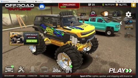 Offroad Outlaws MOD (Unlimited Money) 7.11.1 แจกโปร เงิน/ทอง ไม่จำกัด