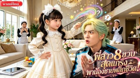 เด็กหญิง 8 ขวบเกิดใหม่! เห็นบ้านใกล้ล้มละลาย จึงปั้นน้องชายจอมพังเป็นทายาทมหาเศรษฐี!